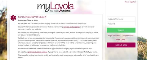 MyLoyola is a free online portal for patients that allows you to securely use the Internet to store and receive information about your health. . Loyola patient portal